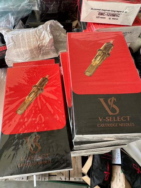 V-Select Needle Cartridges (Curved Magnums)